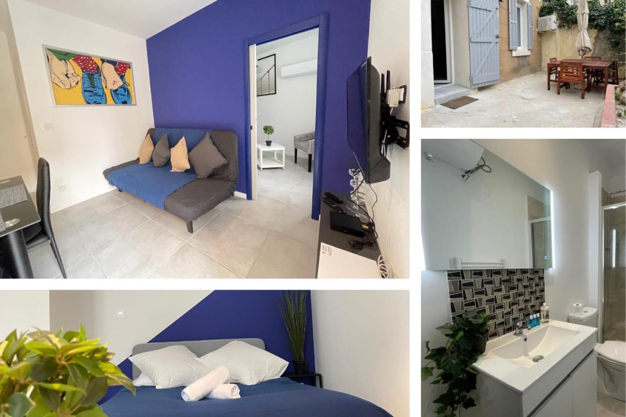 Le Grand Bleu Terrasseclimwifinetflix Proche Gare-Centre Apartment มาร์กเซย ภายนอก รูปภาพ