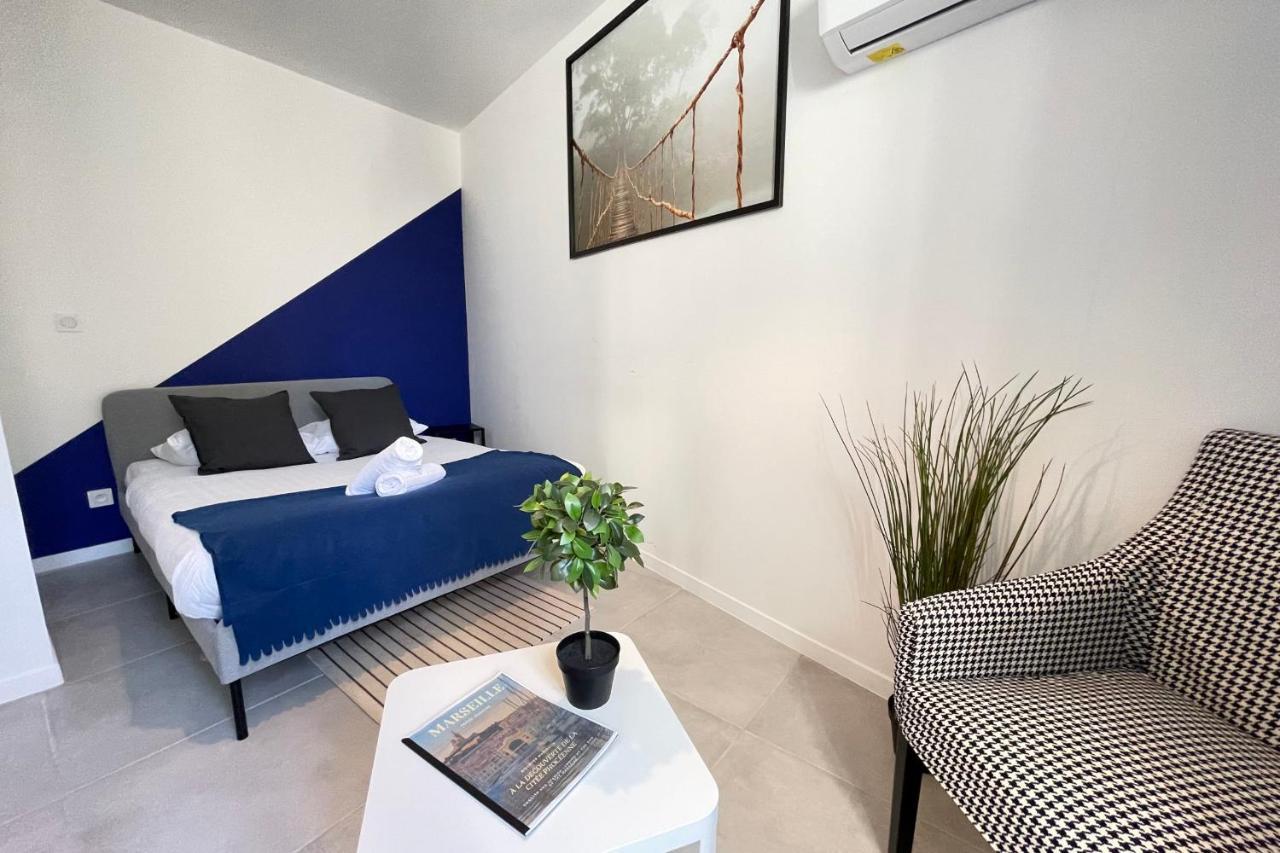 Le Grand Bleu Terrasseclimwifinetflix Proche Gare-Centre Apartment มาร์กเซย ภายนอก รูปภาพ